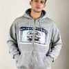 Y2K Retro Unisex Oversized Hoodie with Social Card & ID-Style Graphic Print, Full-Zip Pocket Hooded Sweatshirt for Men & Women, 90s 2000s Nostalgia Streetwear (Machine Washable) – Casual Loose Fit Long Sleeve