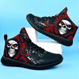 Original High-Quality Casual Sports Shoes with Skull Theme for Men